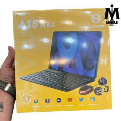 تبلتx-prime A15 max صفحه10اینچ256گیگ رام 8